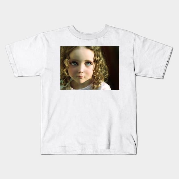 Manga Mila Kids T-Shirt by micklyn